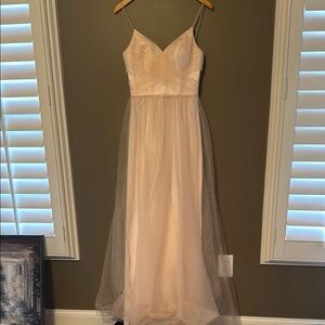 BHLDN for Anthropologie Camden Light Pink Dress